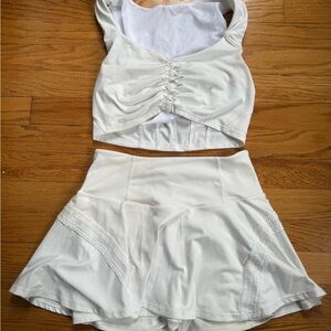 FP Movement by Free People White Athletic Set